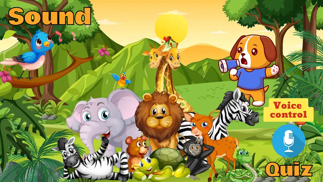 Play 100 Animals - Sound and Quiz  and enjoy 100 Animals - Sound and Quiz with UptoPlay