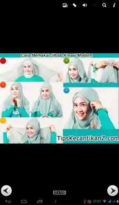 Play 100 modern hijab tutorial