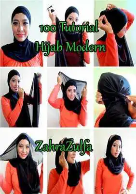 Play 100 modern hijab tutorial