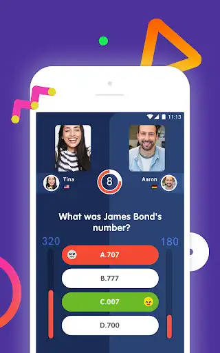 Play 10s - Online Trivia Quiz with Video Chat as an online game 10s - Online Trivia Quiz with Video Chat with UptoPlay