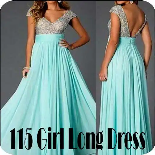 Play 110 Girl Long Dress Ideas Design APK