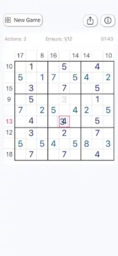 Play 13 the sudoku as an online game 13 the sudoku with UptoPlay