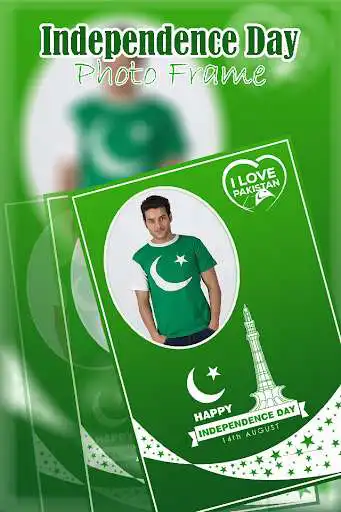 Play 14 August Photo Frame - Pakistan Flag Photo Frame as an online game 14 August Photo Frame - Pakistan Flag Photo Frame with UptoPlay