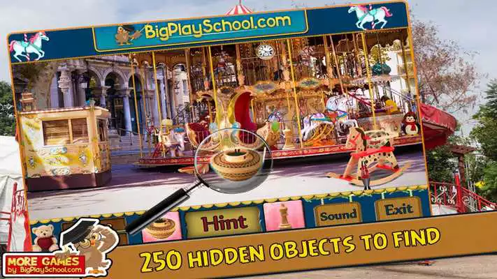 Play 14 - New Free Hidden Objects Games Merry Go Round