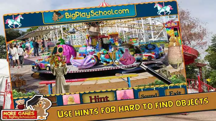 Play 14 - New Free Hidden Objects Games Merry Go Round