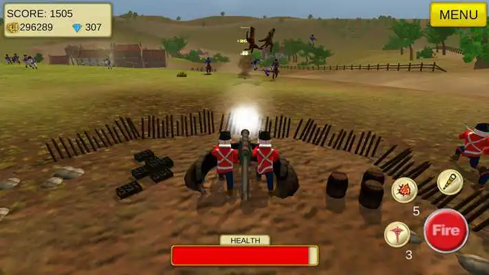 Play 1815 Cannon Shooter Waterloo