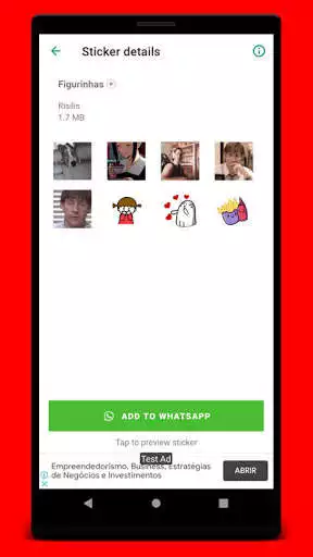 Play 18+ Animated Stickers For WhatsApp as an online game 18+ Animated Stickers For WhatsApp with UptoPlay