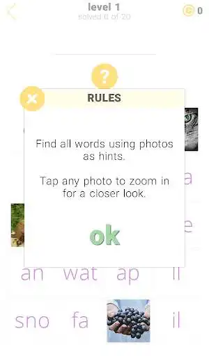 Play 1 Clue: Words and Syllables  and enjoy 1 Clue: Words and Syllables with UptoPlay