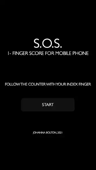 Play 1-Finger Score S.O.S. as an online game 1-Finger Score S.O.S. with UptoPlay