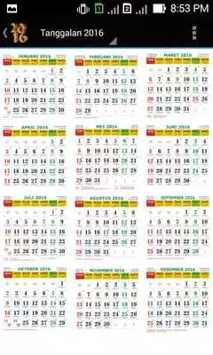 Play 2016 Kalender Jawa Hijriyah