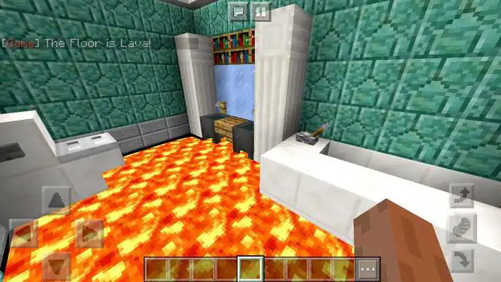 Play 2018 Floor is lava! Survival Minigame for MCPE