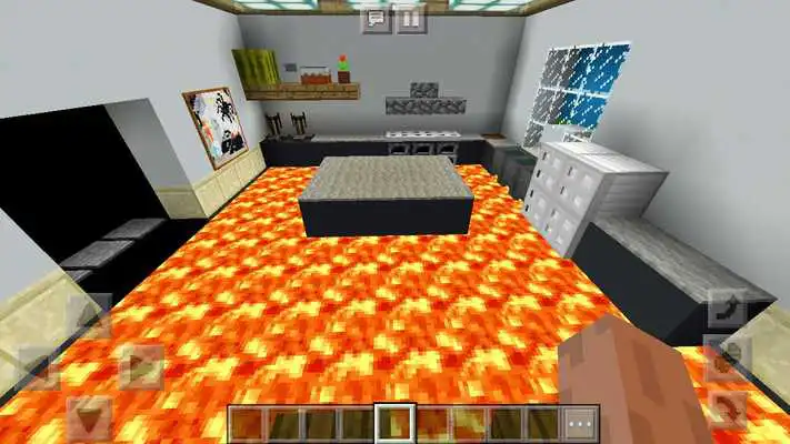 Play 2018 Floor is lava! Survival Minigame for MCPE