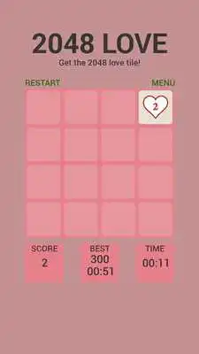 Play 2048 Love Free