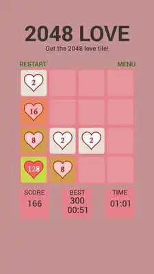 Play 2048 Love Free