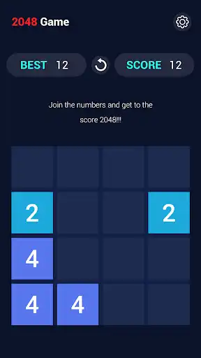 Play 2048 original classic as an online game 2048 original classic with UptoPlay