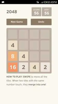 Play 2048 Undo unlimited