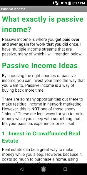 Play 20 Online Passive Income Ideas as an online game 20 Online Passive Income Ideas with UptoPlay