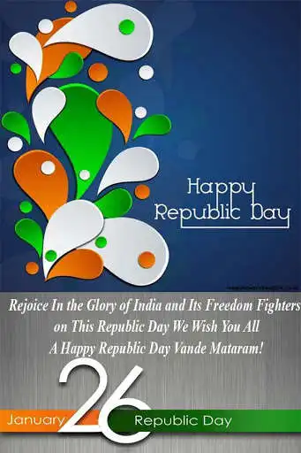 Play 26 January Happy Republic Day 2021 Wishes & SMS  and enjoy 26 January Happy Republic Day 2021 Wishes & SMS with UptoPlay