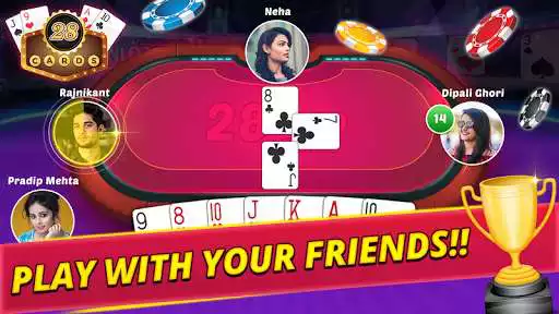 Play 28 Card Multiplayer Poker  and enjoy 28 Card Multiplayer Poker with UptoPlay