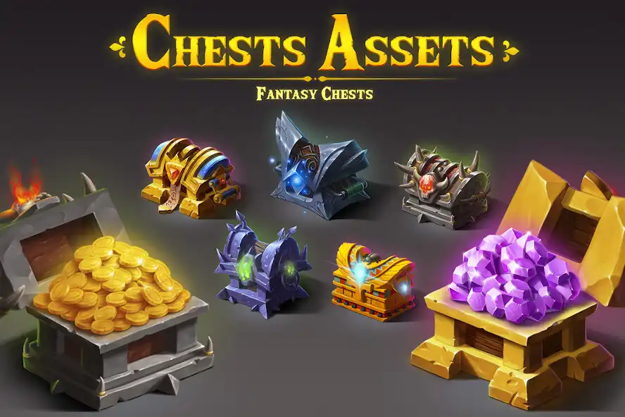 Play 2D Fantasy Chests for Unity Asset Store  and enjoy 2D Fantasy Chests for Unity Asset Store with UptoPlay