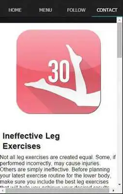 Play 30 Day Leg Workout For Women