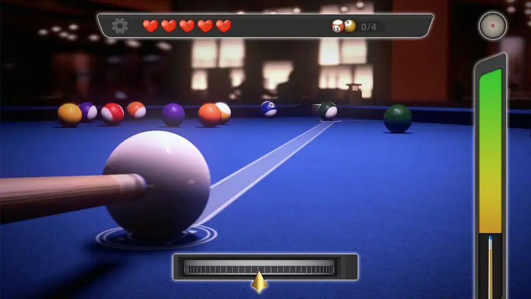 Play 3D Ball Pool: Billiards Game as an online game 3D Ball Pool: Billiards Game with UptoPlay