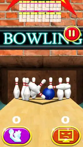 Play 3D Bowling - The Ultimate Ten Pin Bowling Game as an online game 3D Bowling - The Ultimate Ten Pin Bowling Game with UptoPlay