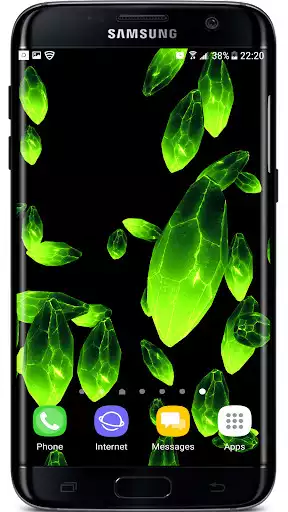 Play 3D Crystals Particles Live Wallpaper  and enjoy 3D Crystals Particles Live Wallpaper with UptoPlay