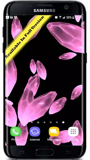 Play 3D Crystals Particles Live Wallpaper as an online game 3D Crystals Particles Live Wallpaper with UptoPlay