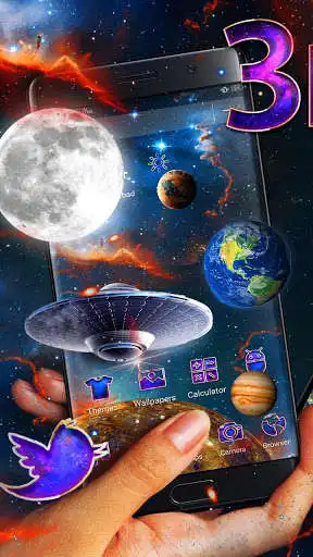 Play APK 3D Galaxy Parallax Theme  and enjoy 3D Galaxy Parallax Theme with UptoPlay com.galaxy.parallax