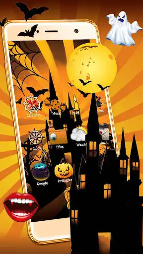 Play 3D, Halloween Themes, Live Wallpaper as an online game 3D, Halloween Themes, Live Wallpaper with UptoPlay