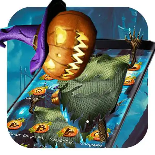 Free play online 3D Horror Halloween Pumpkin Skin Theme  APK