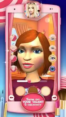 Play 3D MakeUp Salon Girls Games