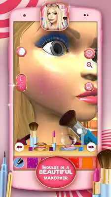 Play 3D MakeUp Salon Girls Games