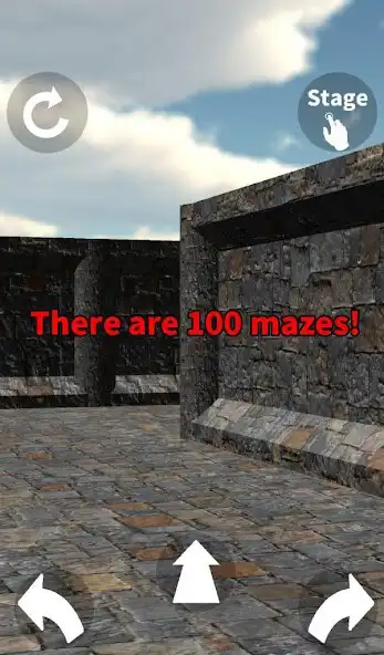 Play 3D Maze 100 Levels as an online game 3D Maze 100 Levels with UptoPlay