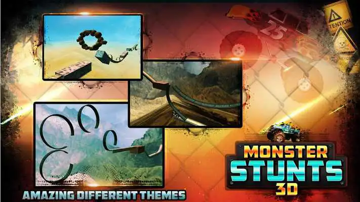 Play 3D MONSTER STUNTS