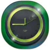 Free play online 3D Neon Green Clock APK