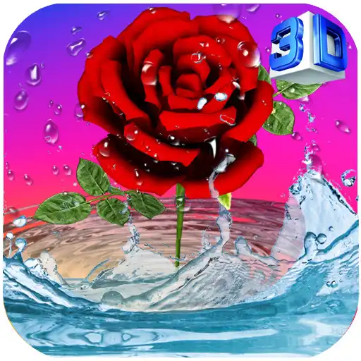 Run free android online 3D Rose Live Wallpaper APK