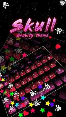 Play 3D Skull Gravity Keyboard