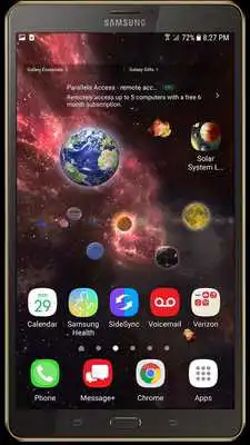 Play 3D Solar System Live Wallpaper 3D Screensaver Free