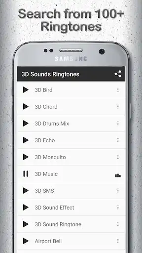 Play 3D Sounds  Ringtones as an online game 3D Sounds  Ringtones with UptoPlay