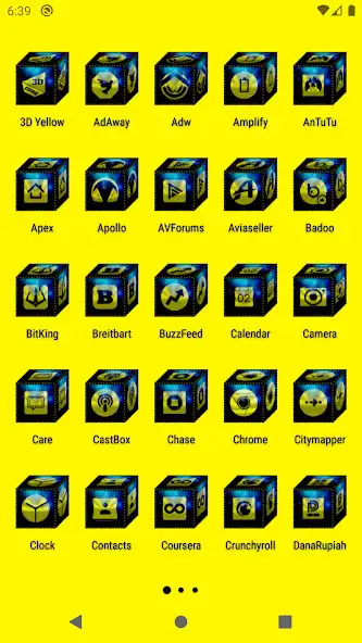 Play 3D Yellow Icon Pack as an online game 3D Yellow Icon Pack with UptoPlay