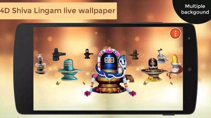 Play 4D Shiva Lingam Live Walllpaper