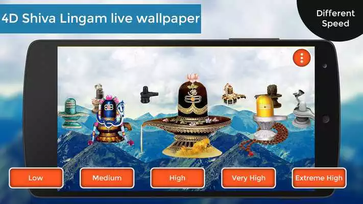 Play 4D Shiva Lingam Live Walllpaper