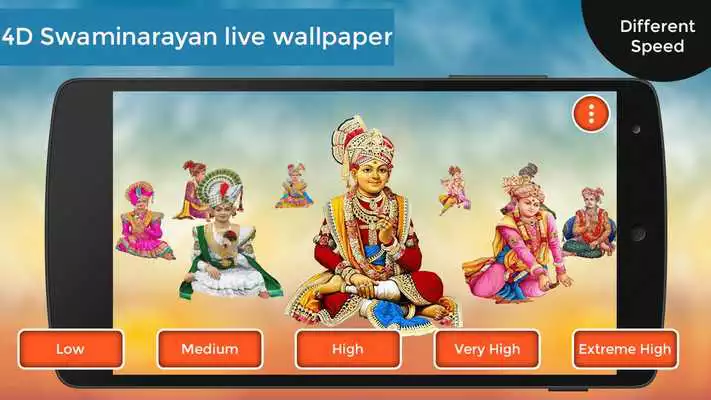 Play 4D Swaminarayan Live Wallpaper