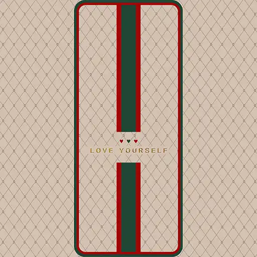 Play 4K Wallpaper HD - Brown Green And Red Line APK