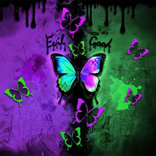 Play 4K Wallpaper HD - Good And Evil Butterfly APK