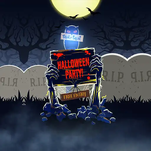 Play 4K Wallpaper HD - Zombie Halloween Party APK