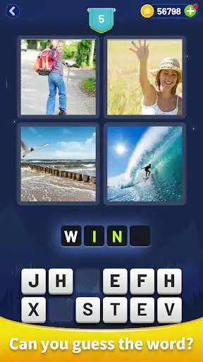 Play 4 Pics 1 word - Puzzle Game  and enjoy 4 Pics 1 word - Puzzle Game with UptoPlay