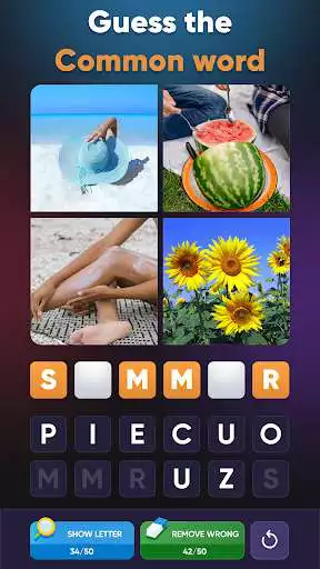 Play 4 Pics 1 Word: riddle games  and enjoy 4 Pics 1 Word: riddle games with UptoPlay